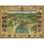 Puzzle Harta Hogwarts, 1500 Piese Ravensburger - 1